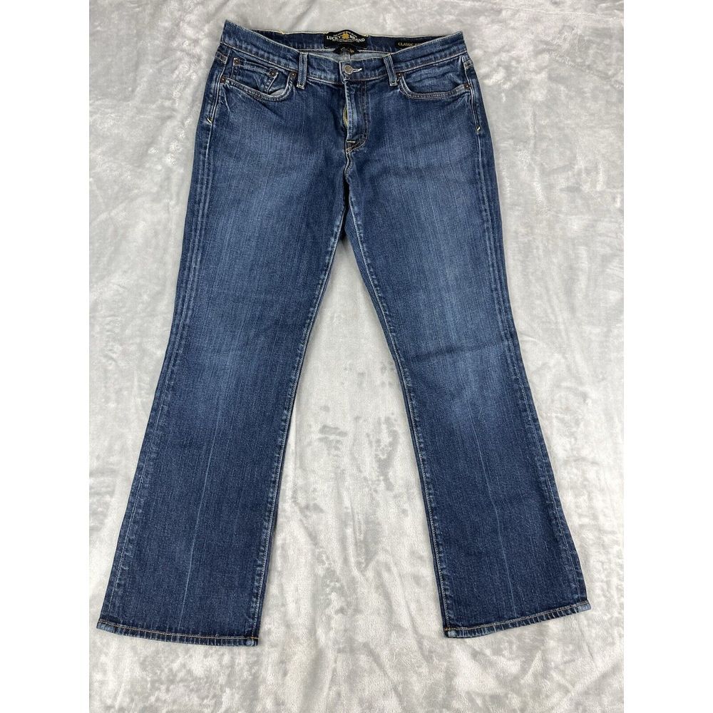 Lucky Brand Jeans Classic Rider Womens Size 10 Fit Blue Boot Cut